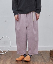 Dulcamara | バークコーデュロイタックワイドPT(その他パンツ)