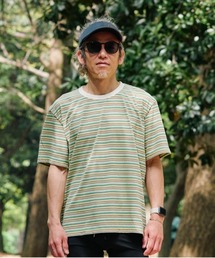 BRING（ブリング）の「DRYCOTTONY マルチボーダーTシャツ【BRING/ブリング】（Tシャツ/カットソー）」