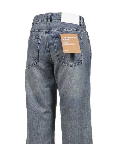 GLOWNY（グロウニ―）の「THE MALISSA JEANS（デニムパンツ・レディース・ブルー/インディゴブルー・MEDIUM/SMALL/X-SMALL）」の6枚目の写真
