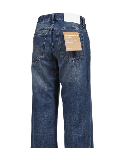 GLOWNY（グロウニ―）の「THE MALISSA JEANS（デニムパンツ・レディース・ブルー/インディゴブルー・MEDIUM/SMALL/X-SMALL）」の10枚目の写真