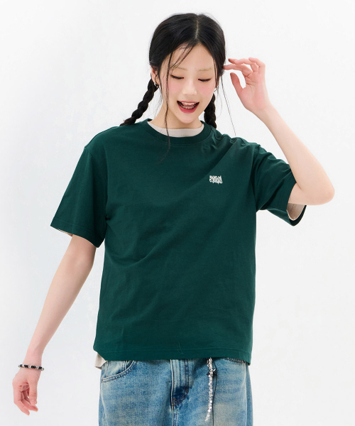 CHASECULT（チェイスカルト）の「共用グラフィティ半袖Tシャツ-FBZU5803C0C（Tシャツ/カットソー・メンズ・ダークグリーン・95/100/105/110/115/90）」の4枚目の写真