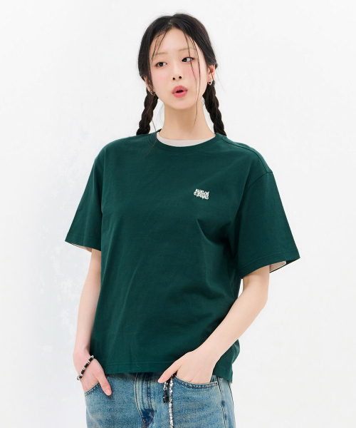 CHASECULT（チェイスカルト）の「共用グラフィティ半袖Tシャツ-FBZU5803C0C（Tシャツ/カットソー・メンズ・ダークグリーン・95/100/105/110/115/90）」の5枚目の写真