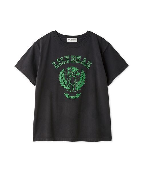 LILY BROWN(リリーブラウン)の「Lily BearエアラインTシャツ(Tシャツ/カットソー・レディース・ホワイト/レッド/ブラック・F)」の14枚目の写真