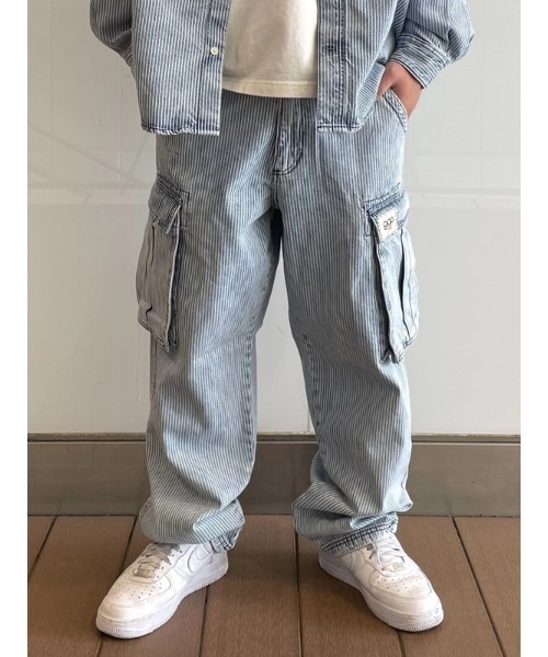 GAP（ギャップ）の「Gap × Sean Wotherspoon レールロード カーゴ バギーデニム（デニムパンツ・メンズ・ブルー・28W 30L/29W 30L/30W 30L/36W 32L/34W 32L/33W 32L/32W 32L/32W 30L/31W 32L/31W 30L）」の8枚目の写真