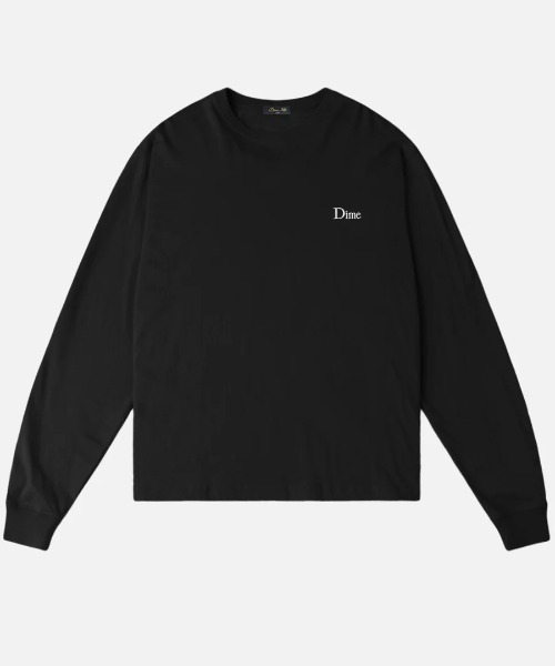 DIME(ダイム)の「Dime/ダイム/Classic Small Logo L/S T-Shirts(Tシャツ/カットソー・メンズ・ブラック/ホワイト・M/XL/L)」の7枚目の写真