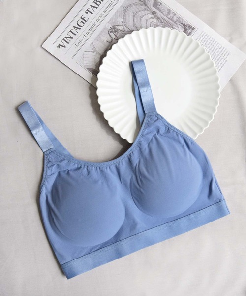 なめらかFITストレッチハーフトップブラ