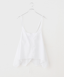 LOW CLASSIC | 【LOW CLASSIC/ロウ クラシック】 FLARED SLEEVELESS TOP(シャツ/ブラウス)