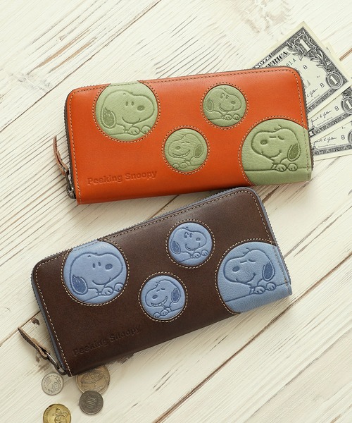2点目半額♡新作♡新品♡スヌーピー♡お財布 PEANUTS / SNOOPY】スヌーピー ピーナッツ PEANUTS Peeking DOT