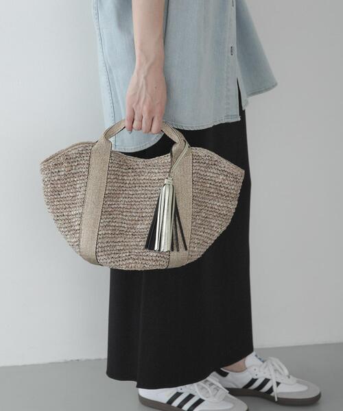 URBAN RESEARCH Sonny Label(アーバンリサーチサニーレーベル)の「VIOLA d’ORO SANDRO V-8087(ハンドバッグ・レディース・ナチュラル/ブラウン・OS)」の2枚目の写真