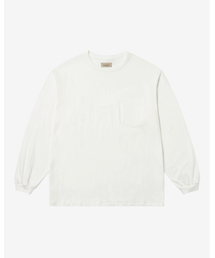 Essential Comfort Poket Long Sleeve (White)