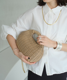 capaf（カパフ）の「CAPAF カパフ 別注 Bag Mini 11371/S（かごバッグ）」