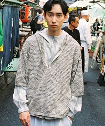 EFFECTEN（エフェクテン）の「半袖ニット（ニット/セーター）」