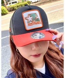 E-COME（イーカム）の「メッシュキャップ - STBL-MCP3 STARTER BLACK×ORANGE 2TONE メッシュキャップ（キャップ）」