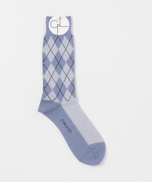 CONLEAD(コンリード)の「CONLEAD ARGYLE(ソックス/靴下・メンズ・グレー系その他/ブラウン系その他/イエロー系その他/ホワイト系その他/レッド/ラベンダー・FREE)」の7枚目の写真