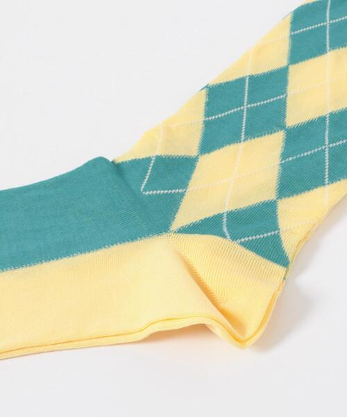 CONLEAD(コンリード)の「CONLEAD ARGYLE(ソックス/靴下・メンズ・グレー系その他/ブラウン系その他/イエロー系その他/ホワイト系その他/レッド/ラベンダー・FREE)」の12枚目の写真