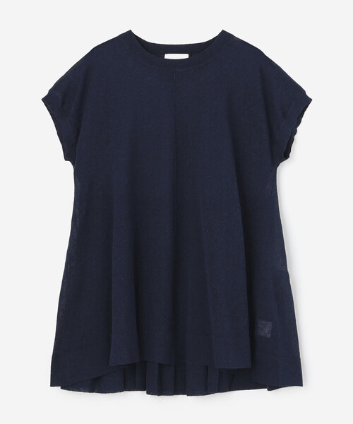 ADAWAS(アダワズ)の「ADAWAS |〈別注〉セミシアー ティアードトップス WOMEN(ニット/セーター・レディース・ネイビー/グリーン/レッド/ブラック・ONE)」の3枚目の写真