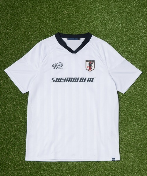 日本代表ゲームシャツ JFA STORE】 ユニセックスデザインTEE サッカー日本代表 SAMURAI BLUE