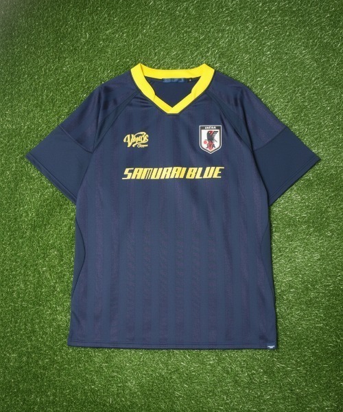 JFA STORE(ジェイエフエーストア)の「【JFA STORE】 ユニセックスデザインTEE サッカー日本代表 SAMURAI BLUE ゲームシャツ(Tシャツ/カットソー・メンズ・ネイビー/ホワイト/ピンク・LARGE/MEDIUM)」の8枚目の写真