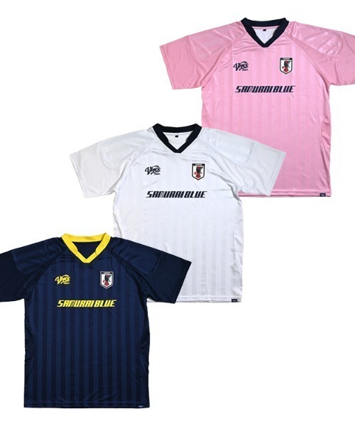 JFA STORE(ジェイエフエーストア)の「【JFA STORE】 ユニセックスデザインTEE サッカー日本代表 SAMURAI BLUE ゲームシャツ(Tシャツ/カットソー・メンズ・ネイビー/ホワイト/ピンク・LARGE/MEDIUM)」の11枚目の写真