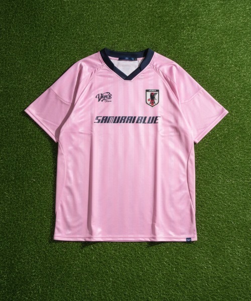 JFA STORE(ジェイエフエーストア)の「【JFA STORE】 ユニセックスデザインTEE サッカー日本代表 SAMURAI BLUE ゲームシャツ(Tシャツ/カットソー・メンズ・ネイビー/ホワイト/ピンク・LARGE/MEDIUM)」の9枚目の写真