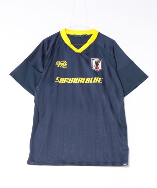 日本代表Tシャツ JFA STORE】 ユニセックスデザインTEE サッカー日本代表 SAMURAI BLUE