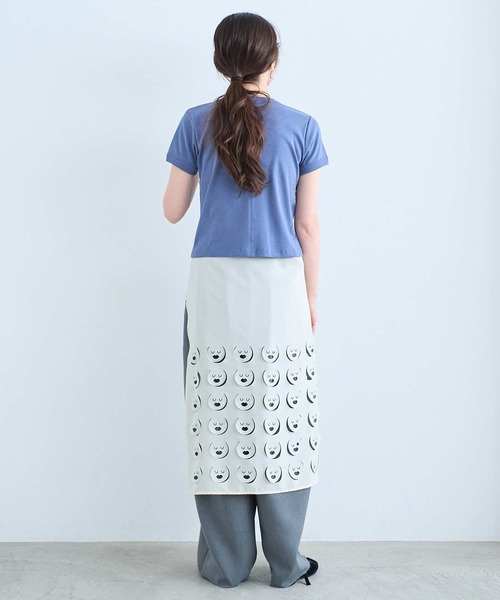 I am I in fact...（アイアムアイインファクト）の「LOL Wrap Skirt（スカート・レディース・ブラック/ブルー/アイボリー・FREE）」の8枚目の写真