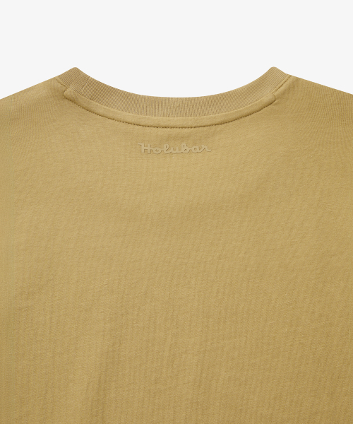 HOLUBAR(ホルバー)の「Basic Logo T Shirt Beige(Tシャツ/カットソー・メンズ・その他・SMALL/MEDIUM/LARGE/X-LARGE)」の8枚目の写真