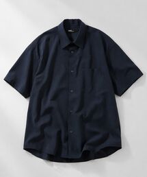 接触冷感/吸水速乾/UVカット Fluxaire オーバーサイズレギュラーカラーシャツ