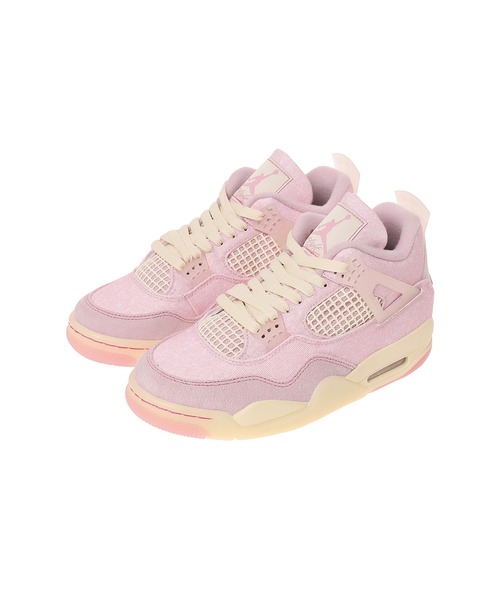 JORDAN BRAND（ジョーダンブランド）の「WMNS AIR JORDAN 4 RETRO TEX IB6716-600（スニーカー・メンズ・ピンク・27.5cm/28cm/24cm/25cm/26cm/26.5cm/27cm/28.5cm/29cm）」の3枚目の写真