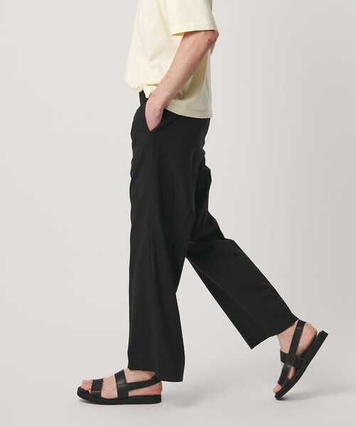 BEAUTY&YOUTH UNITED ARROWS(ビューティーアンドユースユナイテッドアローズ)の「TR ウーステッド フレア スラックス NO.7 ウォッシャブル(スラックス・メンズ・ブラック/ネイビー・M/L/S/XL)」の4枚目の写真