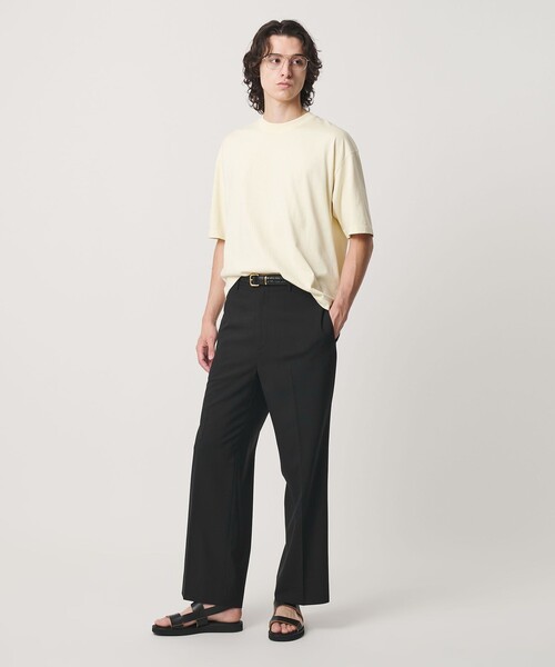 BEAUTY&YOUTH UNITED ARROWS(ビューティーアンドユースユナイテッドアローズ)の「TR ウーステッド フレア スラックス NO.7 ウォッシャブル(スラックス・メンズ・ブラック/ネイビー・M/L/S/XL)」の5枚目の写真