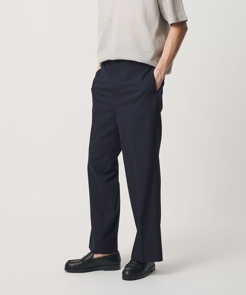 BEAUTY&YOUTH UNITED ARROWS(ビューティーアンドユースユナイテッドアローズ)の「TR ウーステッド フレア スラックス NO.7 ウォッシャブル(スラックス・メンズ・ブラック/ネイビー・M/L/S/XL)」の6枚目の写真