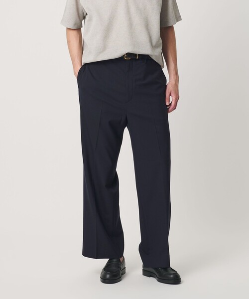 BEAUTY&YOUTH UNITED ARROWS(ビューティーアンドユースユナイテッドアローズ)の「TR ウーステッド フレア スラックス NO.7 ウォッシャブル(スラックス・メンズ・ブラック/ネイビー・M/L/S/XL)」の7枚目の写真