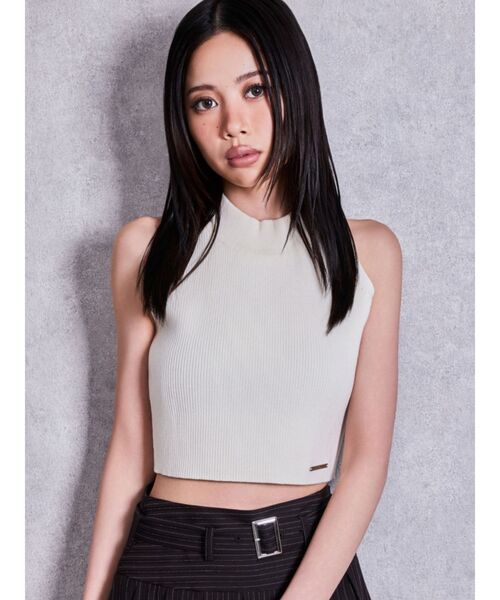 GYDA(ジェイダ)の「アメスリリフ゛ニットトップス(ニット/セーター・レディース・ピンク/アイボリー/その他1/その他2/ブラック・FREE)」の1枚目の写真