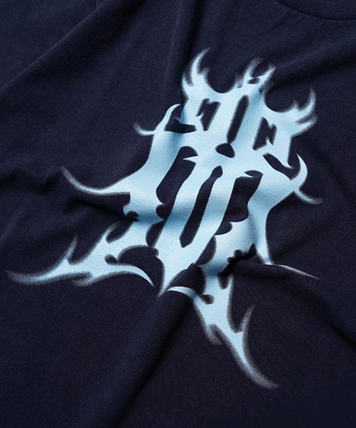 RIPPER(リッパー)の「【RIPPER】硫化天竺 トライバル ロゴ Tシャツ / Sulfurized Cotton Tribal Logo T-Shirt(Tシャツ/カットソー・メンズ・ネイビー/グレー/ブラック・S/M/L)」の19枚目の写真
