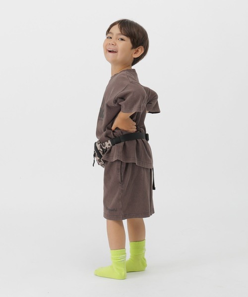GLOBAL WORK（グローバルワーク）の「ピグメントSET UP/T/739789（つなぎ/オールインワン・キッズ・チャコールグレー/サックスブルー/キャメル・100cm/110cm/120cm）」の11枚目の写真