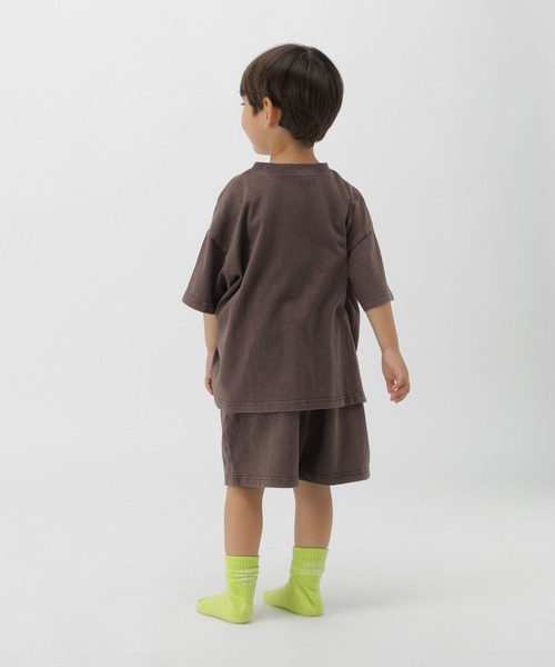 GLOBAL WORK（グローバルワーク）の「ピグメントSET UP/T/739789（つなぎ/オールインワン・キッズ・チャコールグレー/サックスブルー/キャメル・100cm/110cm/120cm）」の15枚目の写真