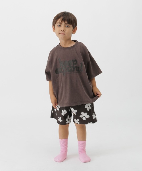 GLOBAL WORK（グローバルワーク）の「ピグメントSET UP/T/739789（つなぎ/オールインワン・キッズ・チャコールグレー/サックスブルー/キャメル・100cm/110cm/120cm）」の16枚目の写真