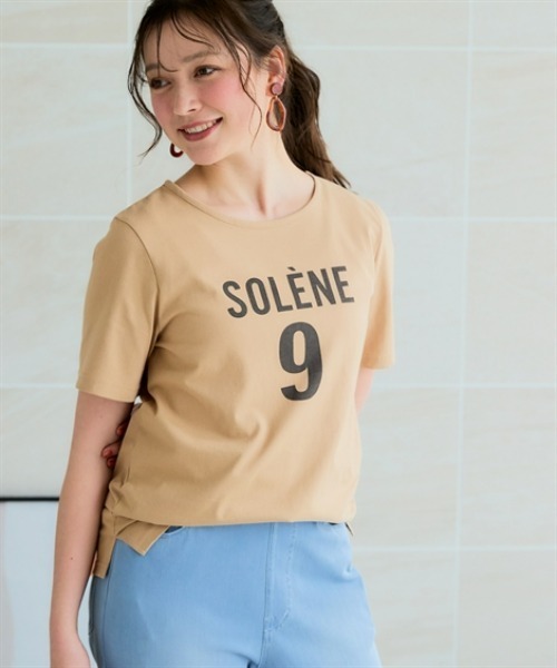 SMILE LAND(スマイルランド)の「<大きいサイズ>【汗染みしにくい】色々選べるプリントTシャツ(Tシャツ/カットソー・レディース・ブラック系1/モカ/ブラック系2/杢グレー/オフホワイト・L/LL/3L/4L/5L)」の19枚目の写真