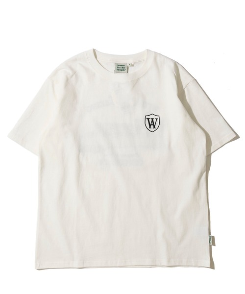 POWER TO THE PEOPLE（パワートゥーザピープル）の「【POWER TO THE PEOPLE】レトロテイスト ネコグラフィック刺繍クルーネックTシャツ / アニマル刺繍リンガーTシャツ（Tシャツ/カットソー・レディース・パープル系1/パープル系2/ホワイト系1/ブラック系1/ホワイト系2/ブラック系2・MEDIUM/LARGE/X-LARGE）」の9枚目の写真