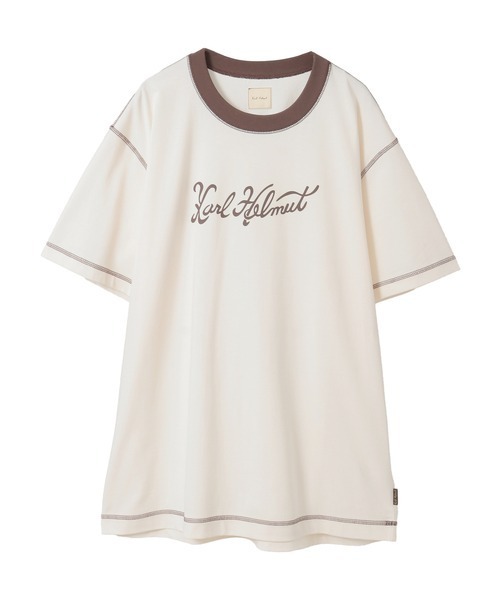 カールヘルム  シャツ 筆記体ロゴプリントTシャツ（Tシャツ/カットソー）｜KARL HELMUT