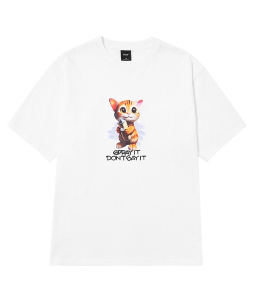 HUF(ハフ)の「SPRAY IT TEE(Tシャツ/カットソー・メンズ・ブラック/ホワイト・XL/L/M/S/XXL)」の14枚目の写真