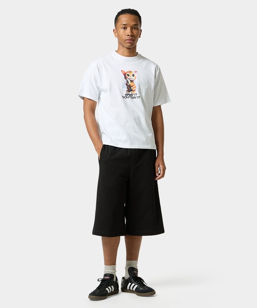 HUF(ハフ)の「SPRAY IT TEE(Tシャツ/カットソー・メンズ・ブラック/ホワイト・XL/L/M/S/XXL)」の8枚目の写真