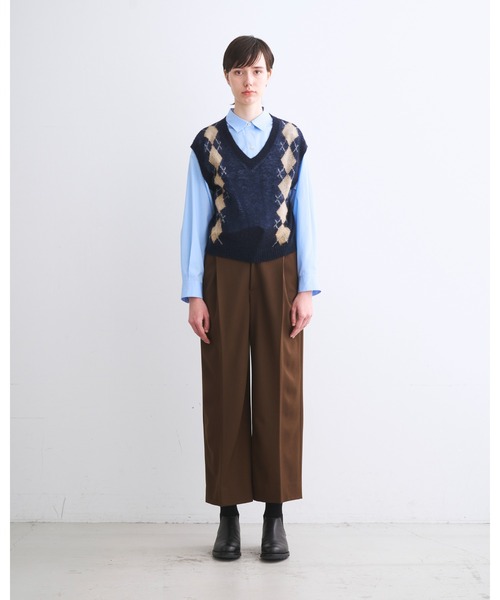 Traditional Weatherwear（トラディショナルウェザーウェア）の「EWLOE（ニット/セーター・レディース・ベージュ系その他/ネイビー系・S）」の4枚目の写真