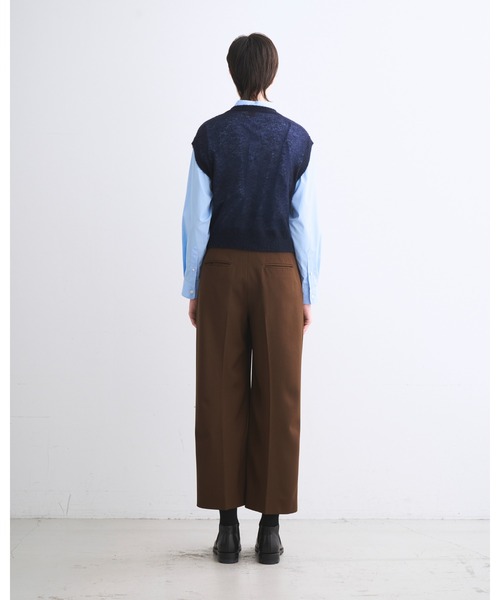 Traditional Weatherwear（トラディショナルウェザーウェア）の「EWLOE（ニット/セーター・レディース・ベージュ系その他/ネイビー系・S）」の6枚目の写真
