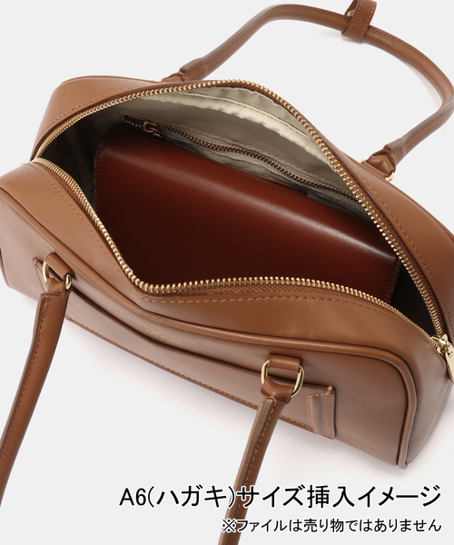 CHRISTIAN VILLA(クリスチャンヴィラ)の「【CHRISTIAN VILLA /クリスチャン ヴィラ】 BOSTON BAG(ショルダーバッグ・レディース・ブラウン・FREE)」の6枚目の写真