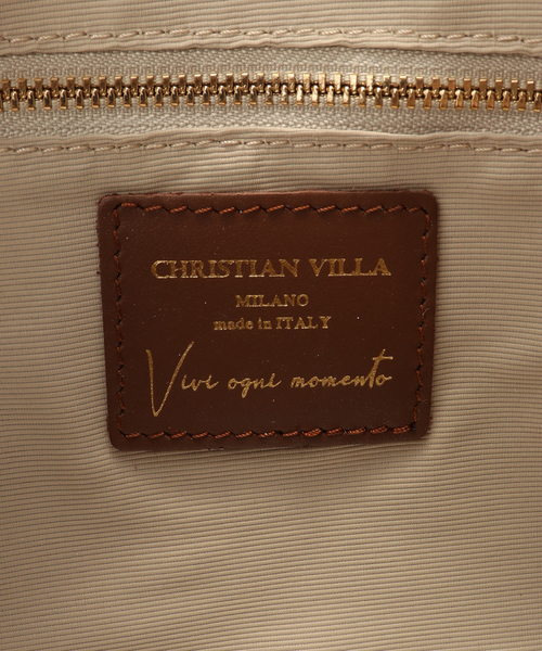 CHRISTIAN VILLA(クリスチャンヴィラ)の「【CHRISTIAN VILLA /クリスチャン ヴィラ】 BOSTON BAG(ショルダーバッグ・レディース・ブラウン・FREE)」の10枚目の写真