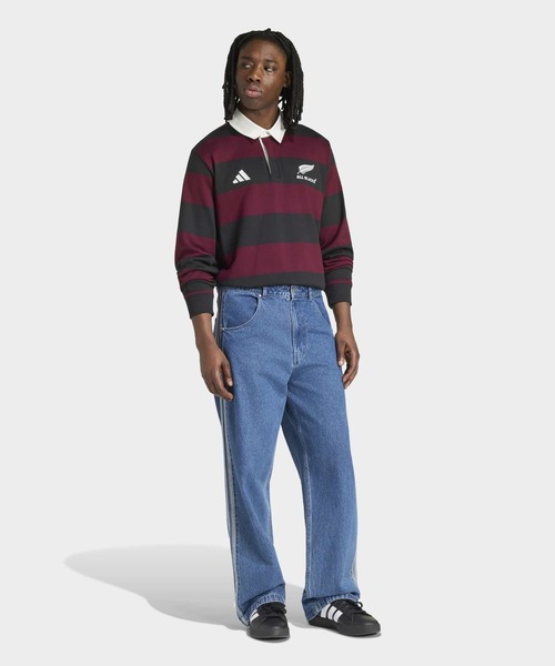 adidas（アディダス）の「オールブラックス ヘリテージ ポロ / アディダス adidas（ポロシャツ・メンズ・レッド・X-LARGE/SMALL/LARGE/3XL）」の5枚目の写真