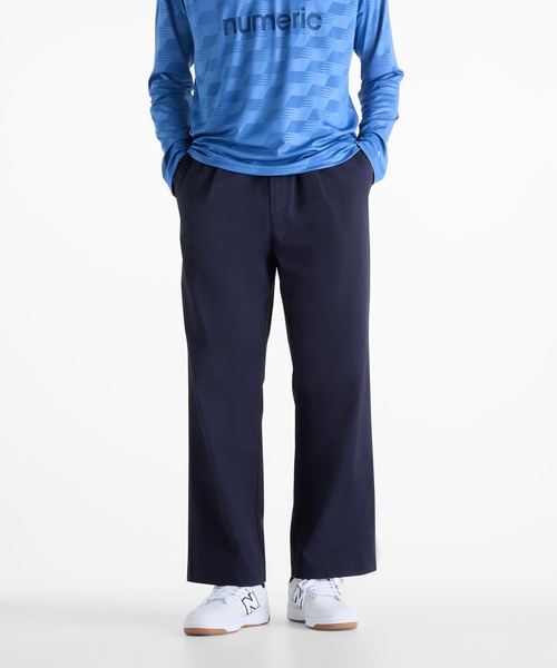 NEW BALANCE(ニューバランス)の「Numeric プリーツパンツ(スラックス・メンズ・ボルドー/スミクロ/カーキブラウン・SMALL/XX-LARGE/X-LARGE/MEDIUM/LARGE)」の2枚目の写真