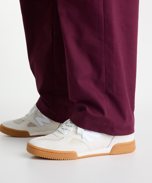 NEW BALANCE(ニューバランス)の「Numeric プリーツパンツ(スラックス・メンズ・ボルドー/スミクロ/カーキブラウン・SMALL/XX-LARGE/X-LARGE/MEDIUM/LARGE)」の7枚目の写真